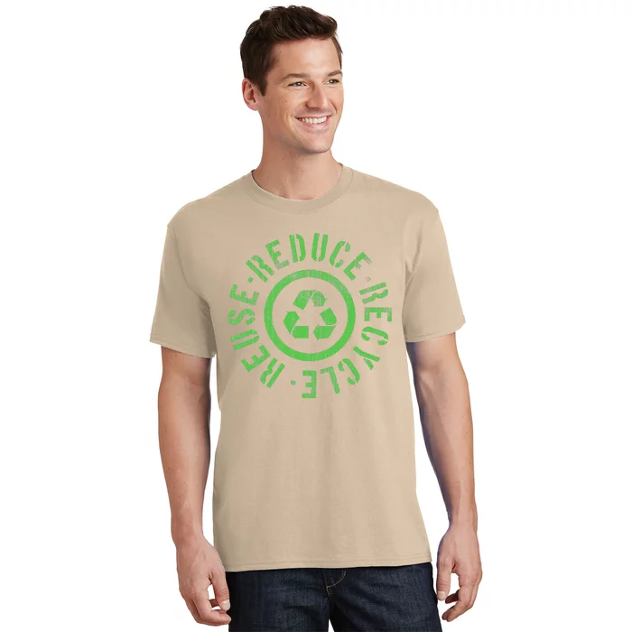 Reuse Reduce Recycle Earth Day T-Shirt