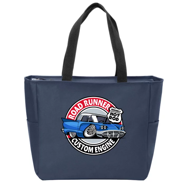 Road Runner Zip Tote Bag