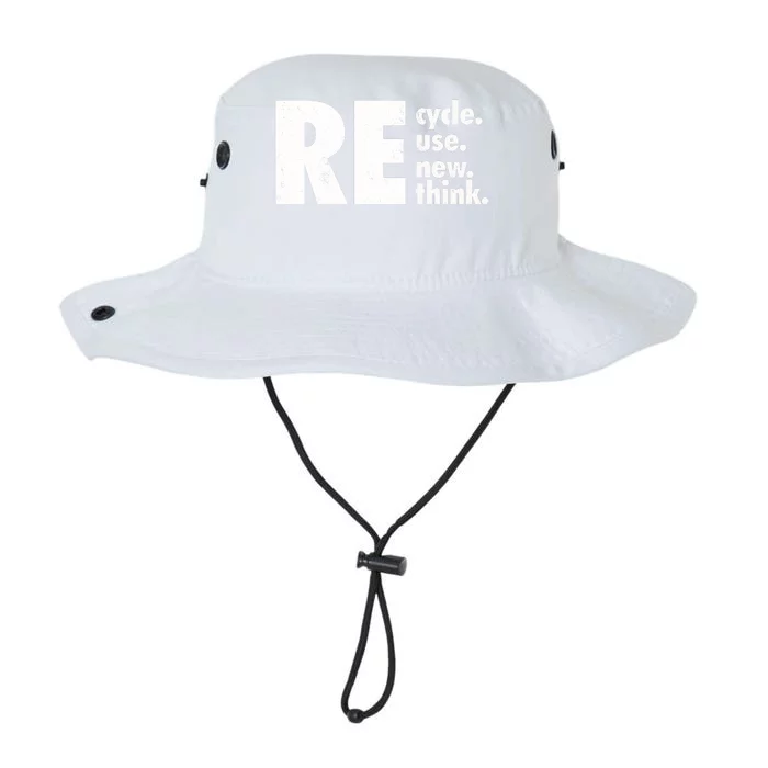 Recycle Reuse Renew Rethink Crisis Environmental Activism Legacy Cool Fit Booney Bucket Hat