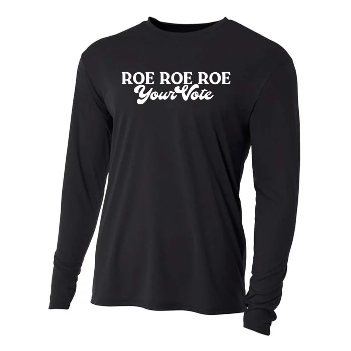 ROE ROE ROE YOUR VOTE Cooling Performance Long Sleeve Crew