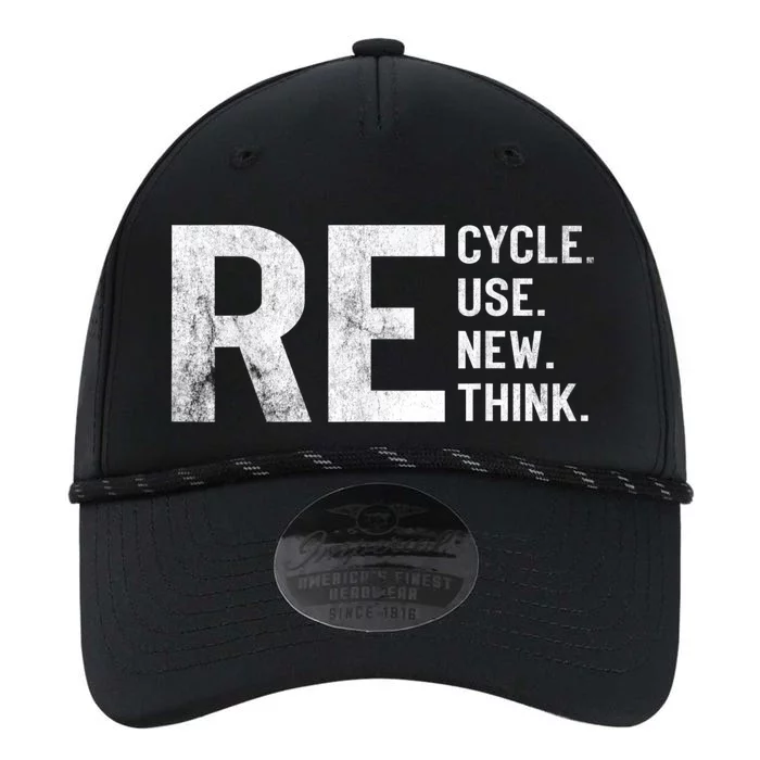 Recycle Reuse Renew Rethink Earth Day 22 April Crisis Environmental Activism Performance The Dyno Cap