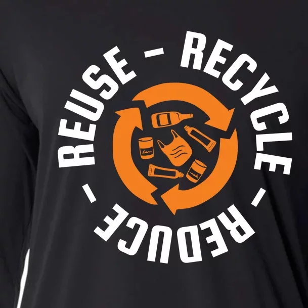 Recycle Reduce Reuse Cooling Performance Long Sleeve Crew