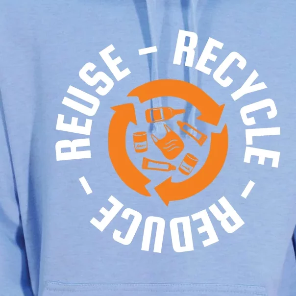 Recycle Reduce Reuse Unisex Surf Hoodie