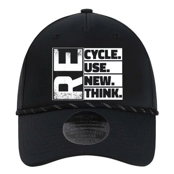 Recycle Reuse Renew Rethink Crisis Environmental Activism Performance The Dyno Cap