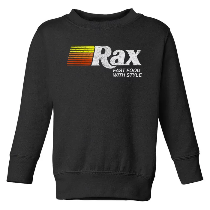 Rax Restaurants Toddler Sweatshirt