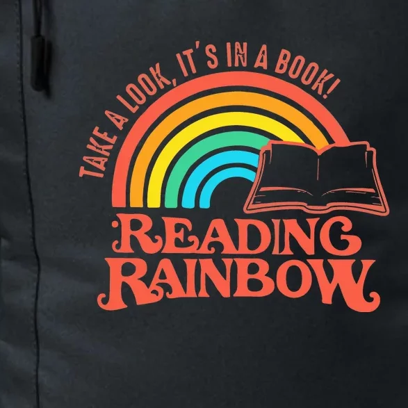 Reading Rainbow Retro Librarian Daily Commute Backpack