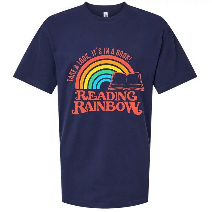 Reading Rainbow Retro Librarian Sueded Cloud Jersey T-Shirt