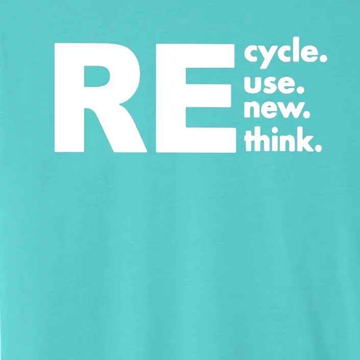 Recycle Reuse Renew Rethink ChromaSoft Performance T-Shirt