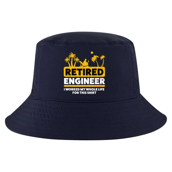 Retirement Retiree Retired Engineer Cool Comfort Performance Bucket Hat