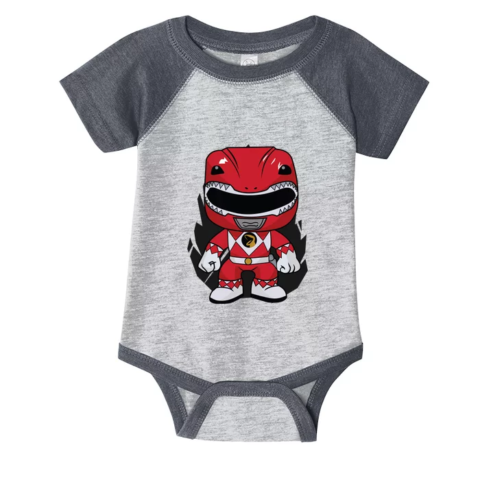 Red Ranger Infant Baby Jersey Bodysuit