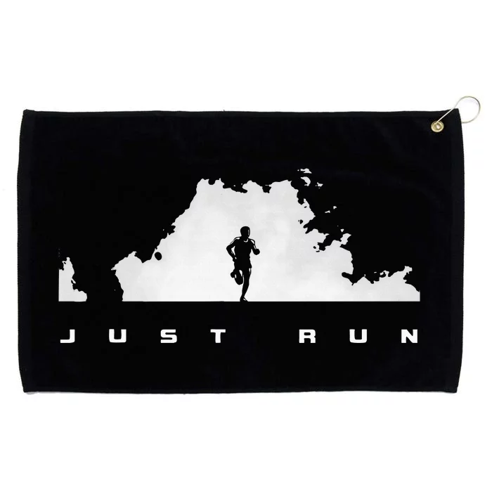 Runner Running Grommeted Golf Towel