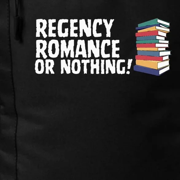 Reading Regency Romance Novel Or Nothing Book Joke Daily Commute Backpack