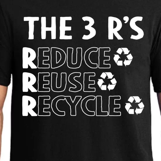 Reduce Reuse Recycle Save Earth Happy Earth Day Great Gift Pajama Set