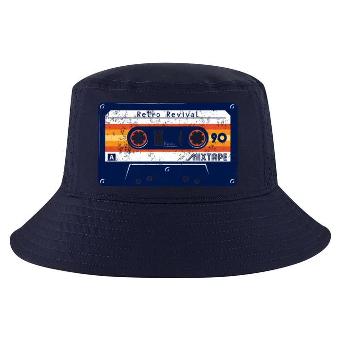 Retro Revival Cool Comfort Performance Bucket Hat