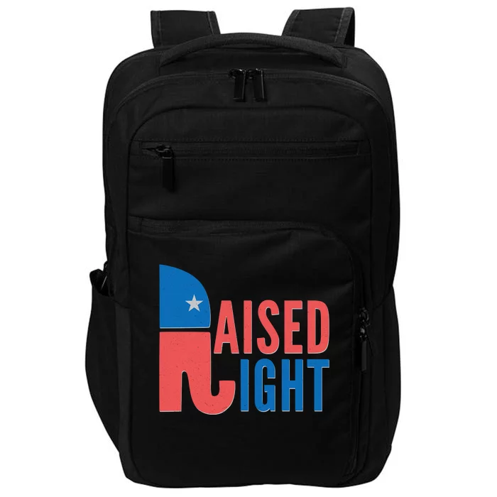 Raised Right Republican Party Impact Tech Backpack