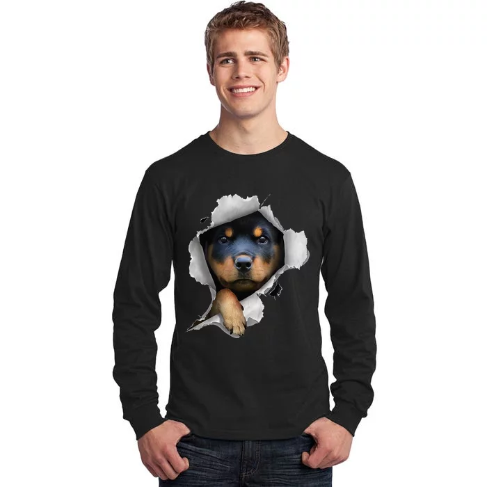 Rottweiler Rottie Rottweiler Lover Cute Rottweiler Tall Long Sleeve T-Shirt