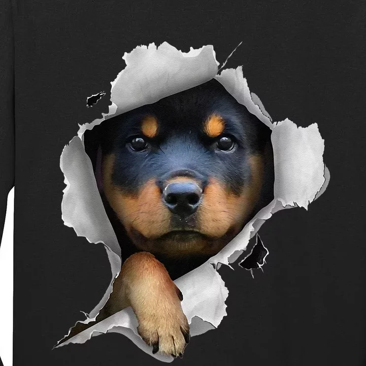 Rottweiler Rottie Rottweiler Lover Cute Rottweiler Tall Long Sleeve T-Shirt