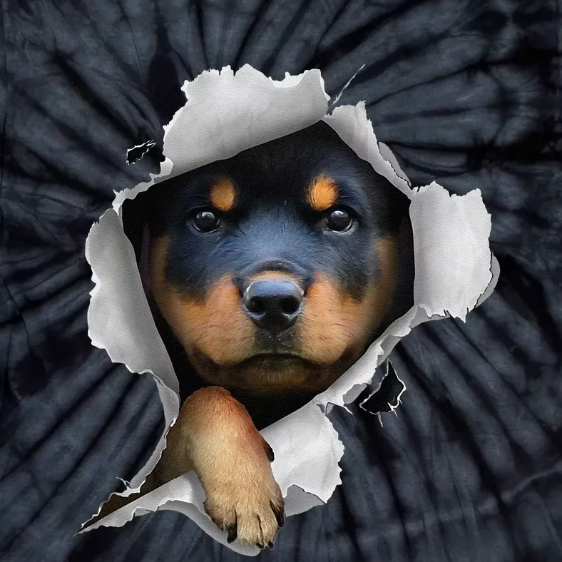 Rottweiler Rottie Rottweiler Lover Cute Rottweiler Tie-Dye T-Shirt