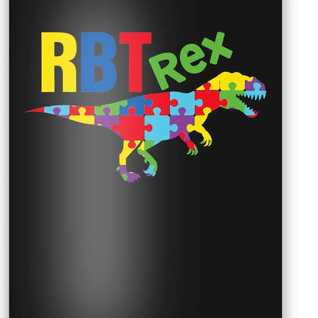 RBT Rex Registered Behavior Technician Autism ABA Therapist Poster