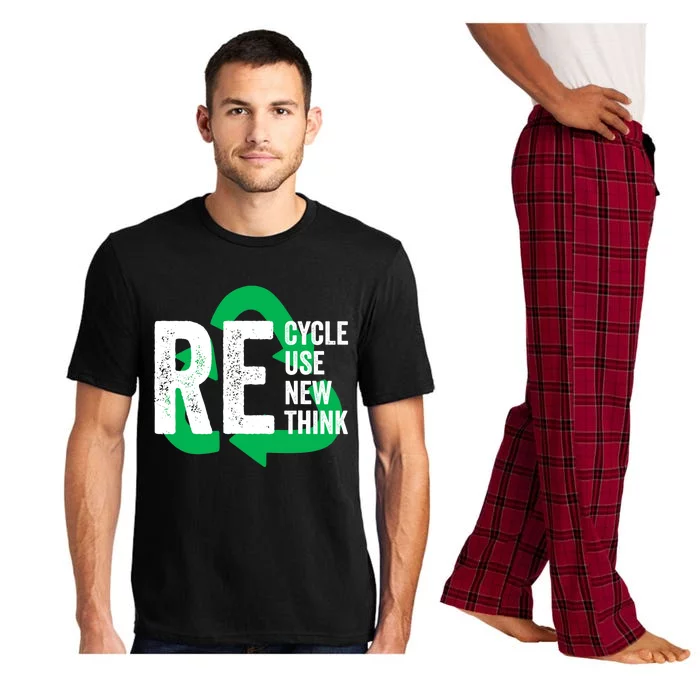 Recycle Reuse Renew Rethink Earth Day Environmental Activism Pajama Set