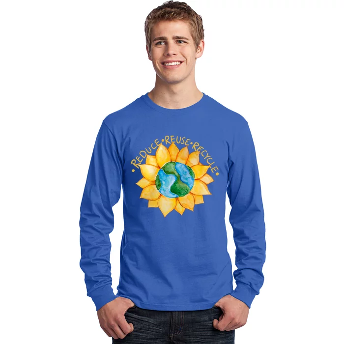 Reduce Reuse Recycle Gift Long Sleeve Shirt