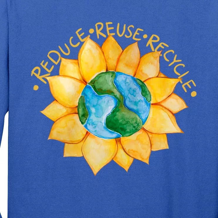 Reduce Reuse Recycle Gift Long Sleeve Shirt