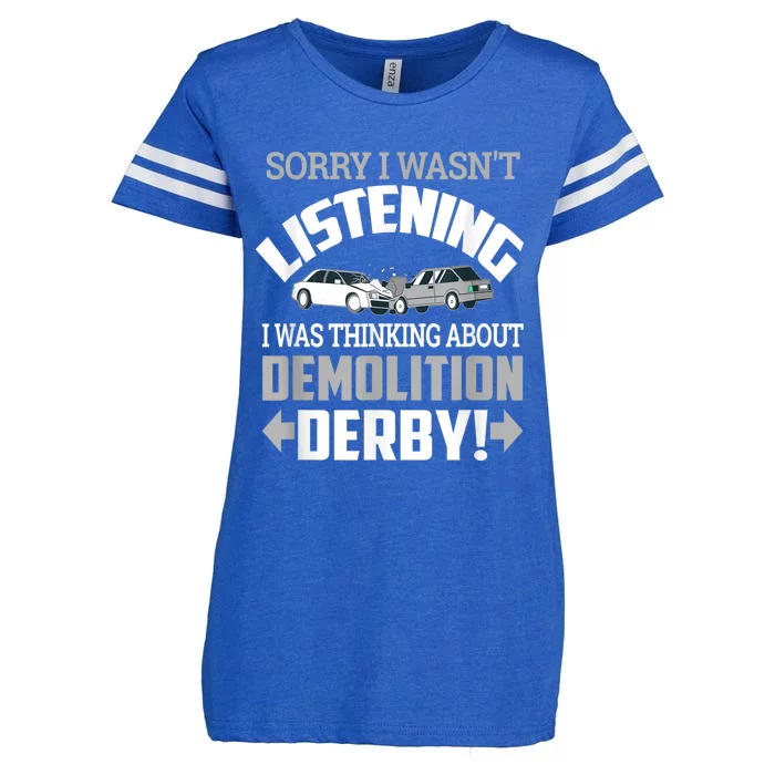 Road Rage Racer: Demo Derby On Race Tracks Enza Ladies Jersey Football T-Shirt