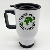 Recycle Police Reduce Reuse Save Planet Earth Gift Coffee Mug by Haselshirt  - Pixels