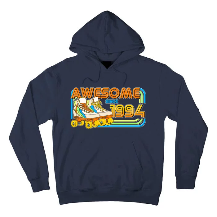 Retro Roller Skates Awesome Since 1994 30th Birthday Tall Hoodie