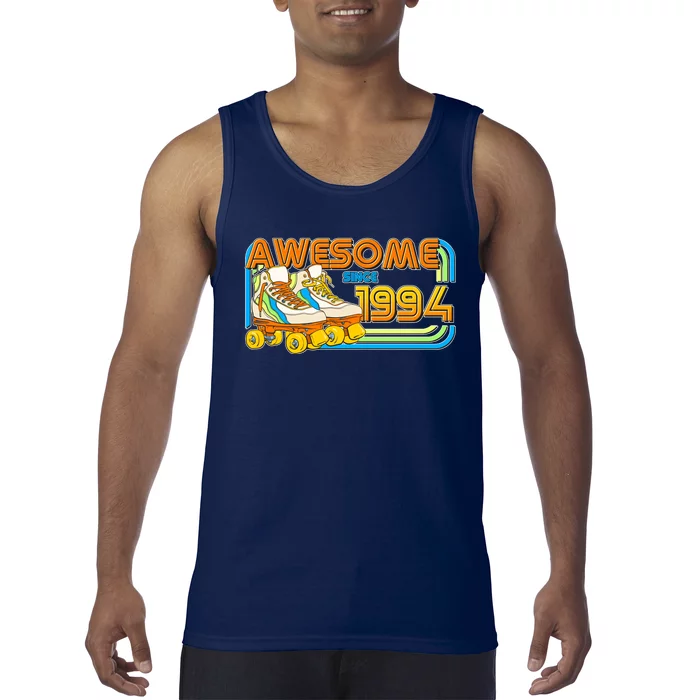 Retro Roller Skates Awesome Since 1994 30th Birthday Tank Top