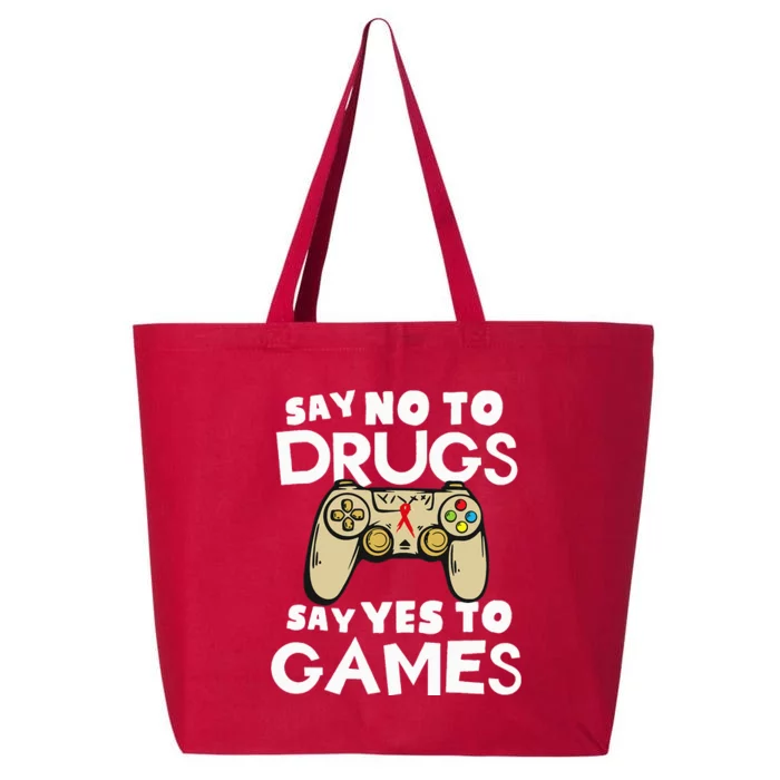 Red Ribbon Squad Week Say No To Say Yes To Video Games 25L Jumbo Tote