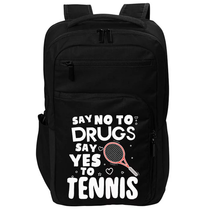 Red Ribbon Squad Week Say No To Say Yes To Tennis Impact Tech Backpack