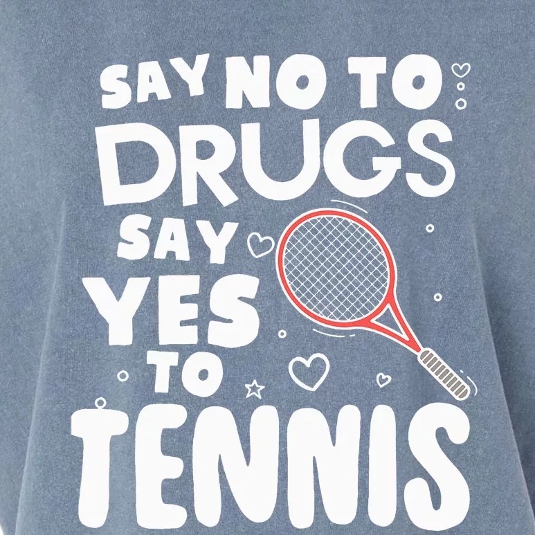 Red Ribbon Squad Week Say No To Say Yes To Tennis Garment-Dyed Women's Muscle Tee