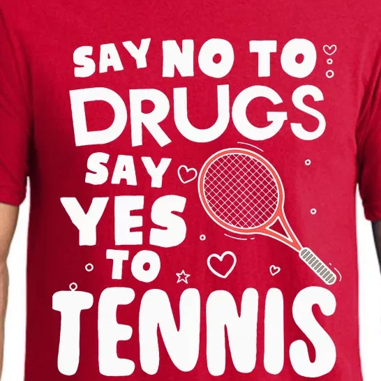 Red Ribbon Squad Week Say No To Say Yes To Tennis Pajama Set