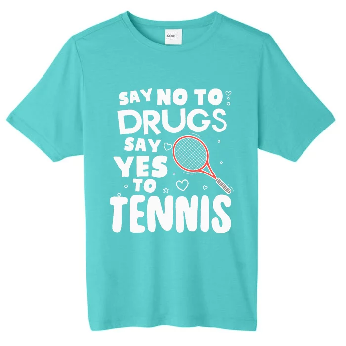 Red Ribbon Squad Week Say No To Say Yes To Tennis ChromaSoft Performance T-Shirt