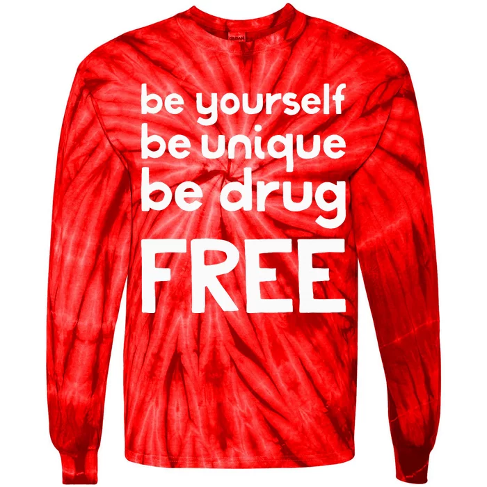 Red Ribbon Squad Week Say No To Say Yes Be Yourself Unique Tie-Dye Long Sleeve Shirt