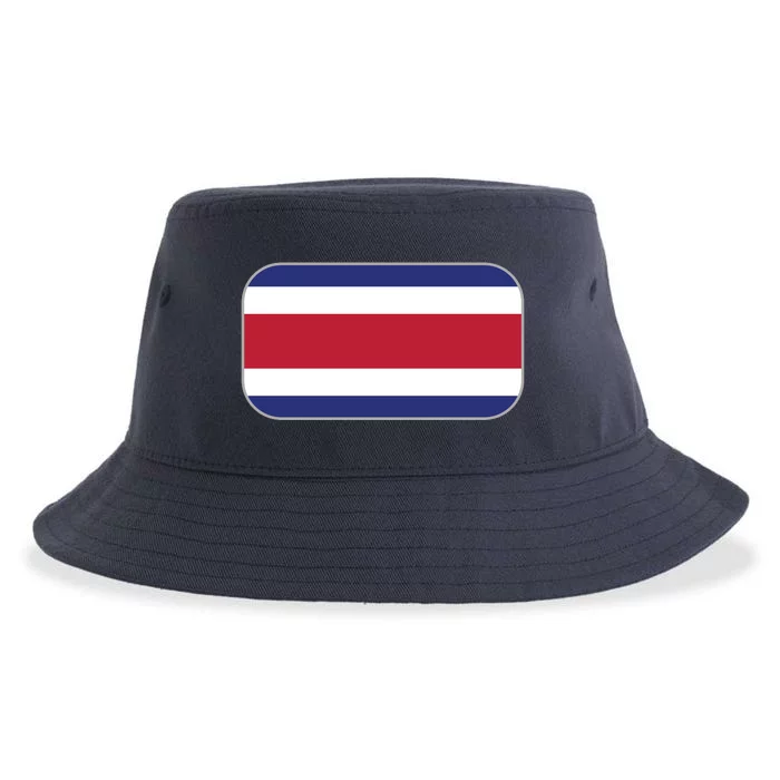 Rosta Rica Soccer Team 2022 World Cup Costa Rican Flag Sustainable Bucket Hat