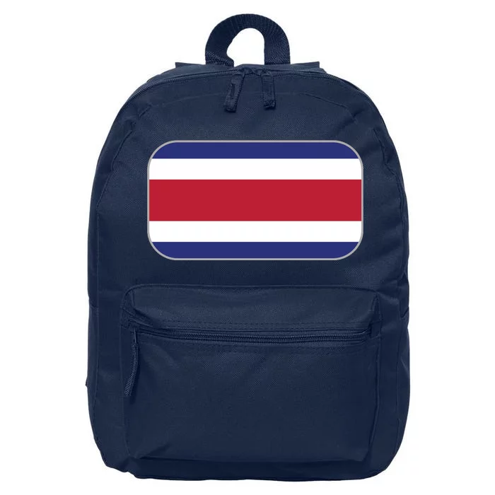 Rosta Rica Soccer Team 2022 World Cup Costa Rican Flag 16 in Basic Backpack