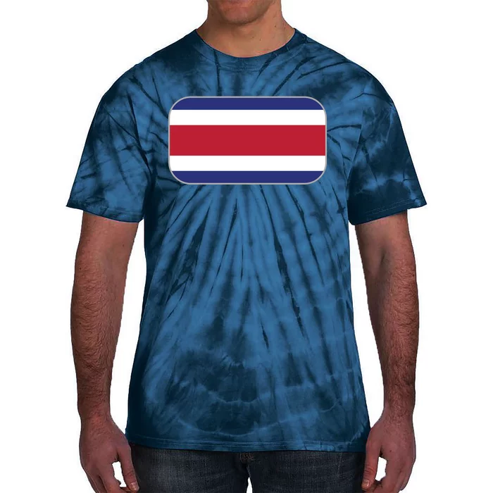 Rosta Rica Soccer Team 2022 World Cup Costa Rican Flag Tie-Dye T-Shirt