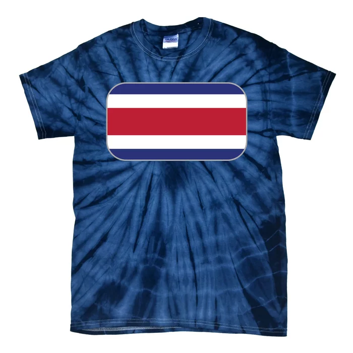 Rosta Rica Soccer Team 2022 World Cup Costa Rican Flag Tie-Dye T-Shirt