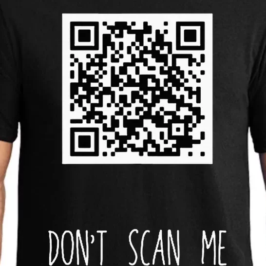 Rick Roll Small Qr Scan Code Funny Joke Pajama Set