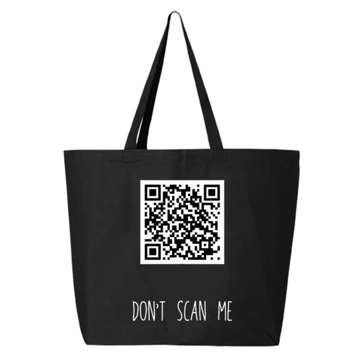 Rick Roll Small Qr Scan Code Funny Joke 25L Jumbo Tote