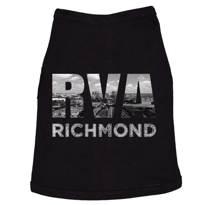 RVA Richmond Skyline Commonwealth Virginia Local Souvenir Doggie Tank