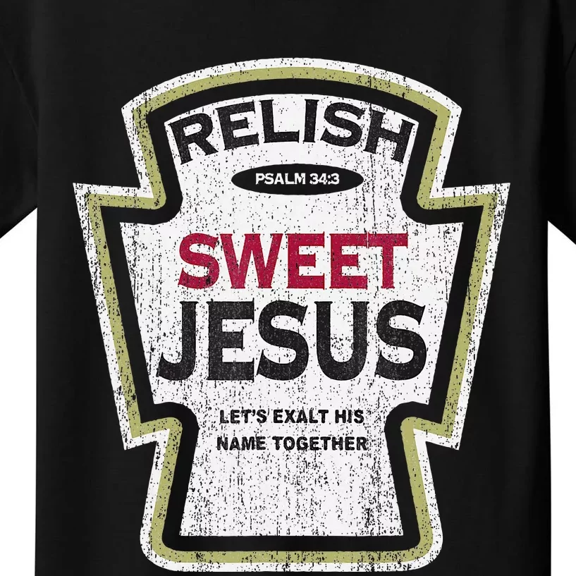 Retro Relish Sweet Jesus Kids T-Shirt