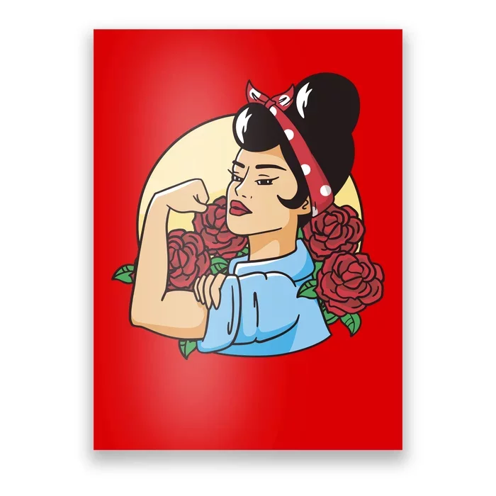 Rockabilly Rosie Strong Poster