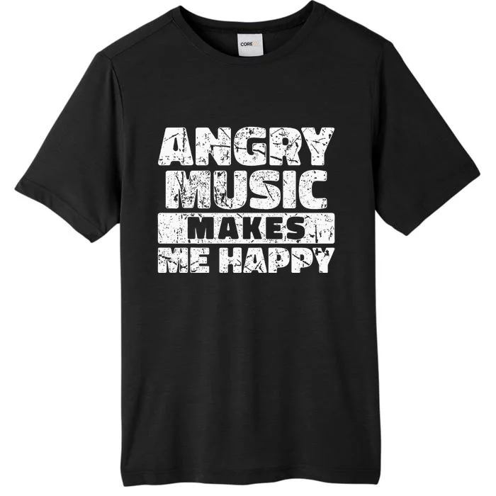 Rockn Roll Saying Heavy Hard Rock Music Fan ChromaSoft Performance T-Shirt