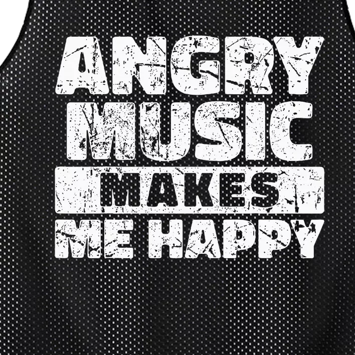 Rockn Roll Saying Heavy Hard Rock Music Fan Mesh Reversible Basketball Jersey Tank