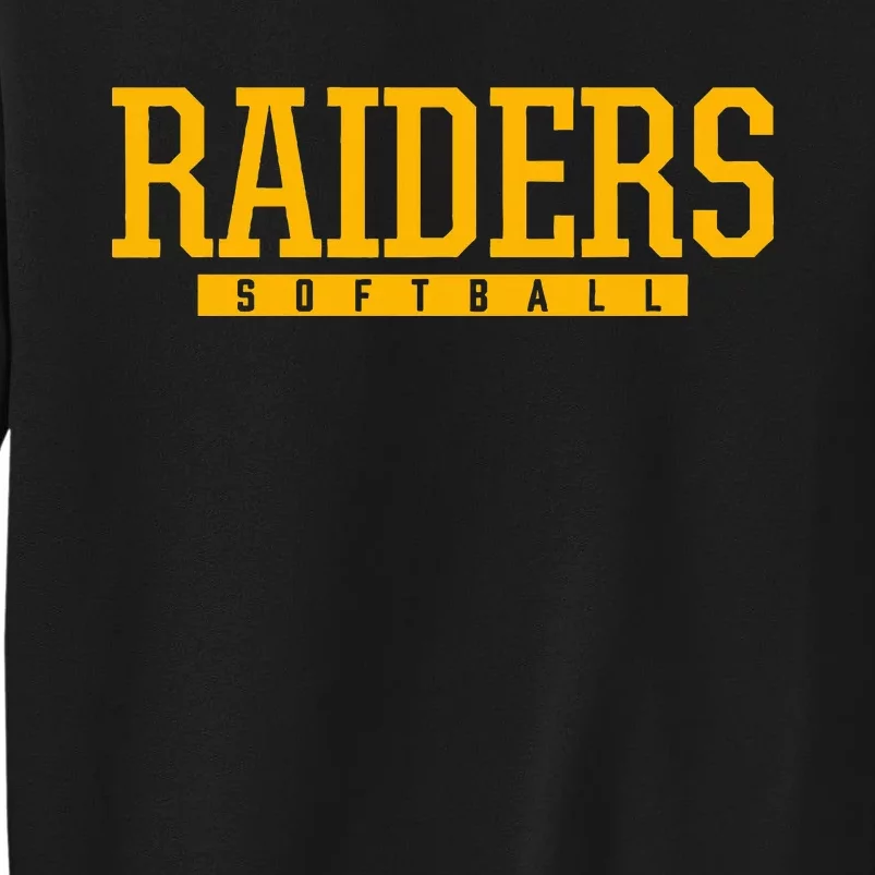 Reynoldsburg Raiders Softball Hs Tall Sweatshirt