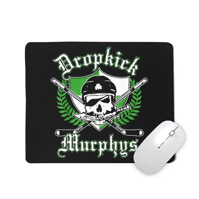 Rockin' Retro Skull Costume for St. Patrick's Day Mousepad