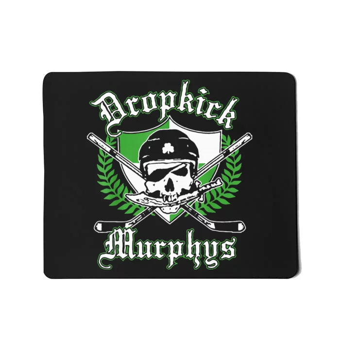 Rockin' Retro Skull Costume for St. Patrick's Day Mousepad